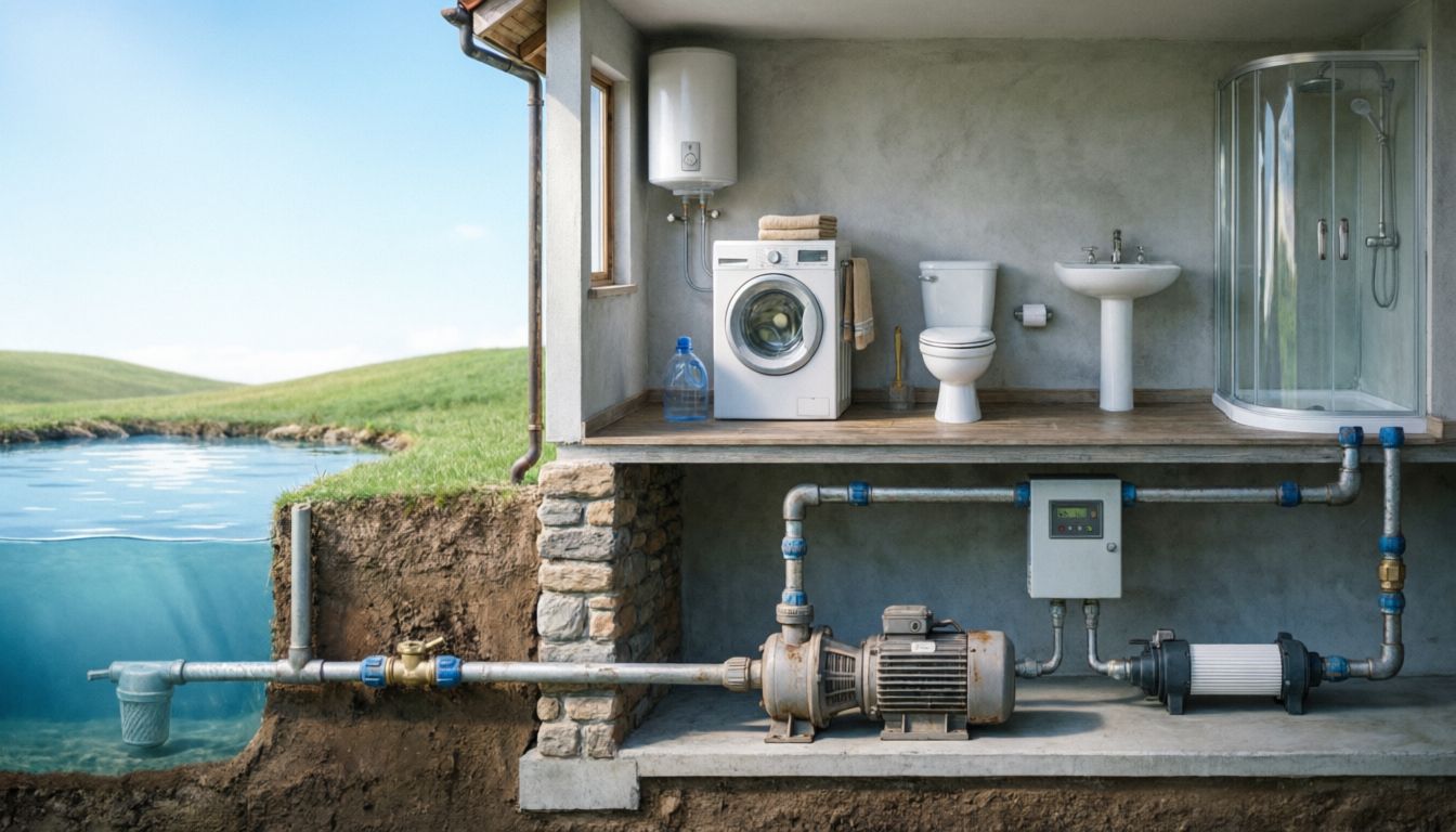 Как автоматизировать работу поверхностного насоса: выбор блока управления и реле давления