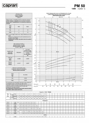 Горизонтальные многоступенчатые насосы высокого давления Caprari PM 50 1450 Горизонтальные многоступенчатые насосы высокого давления Caprari PM 50 1450