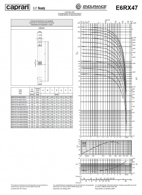 Скважинные насосы Caprari E6RX47 из нержавеющей стали Скважинные насосы Caprari E6RX47 из нержавеющей стали