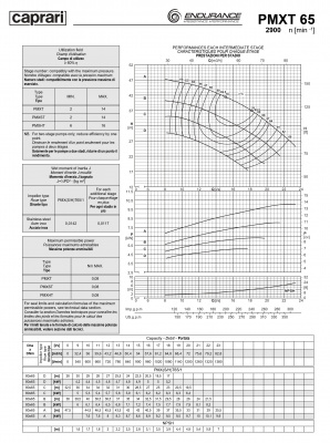 Горизонтальные секционные насосы высокого давления Caprari PMXT 65 2900 из нержавеющей стали Горизонтальные секционные насосы высокого давления Caprari PMXT 65 2900 из нержавеющей стали
