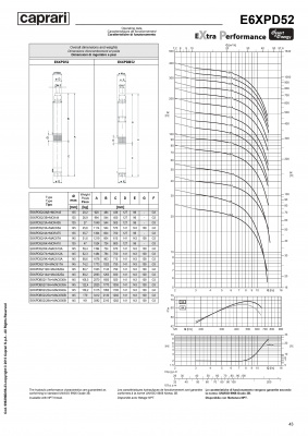 Скважинные насосы Caprari для воды с большим содержанием песка DESERT ENERGY E6XPD52 Скважинные насосы Caprari для воды с большим содержанием песка DESERT ENERGY E6XPD52