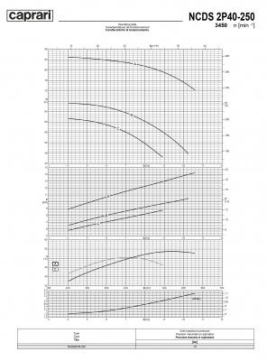 Одноступенчатые горизонтальные центробежные насосы Caprari NCDS 2P40-250 3450 Одноступенчатые горизонтальные центробежные насосы Caprari NCDS 2P40-250 3450