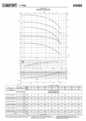 Вертикальные многоступенчатые насосы Caprari HV 65 Вертикальные многоступенчатые насосы Caprari HV 65
