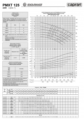 Горизонтальные секционные насосы высокого давления Caprari PMXT 125 2200 из нержавеющей стали Горизонтальные секционные насосы высокого давления Caprari PMXT 125 2200 из нержавеющей стали
