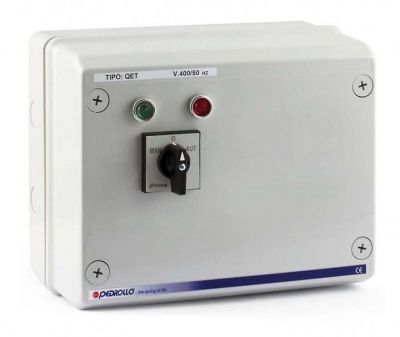 Пульт управления для 4х и 6и дюймовых погружных насосов Pedrollo QET 3000 Пульт управления для 4х и 6и дюймовых погружных насосов Pedrollo QET 3000