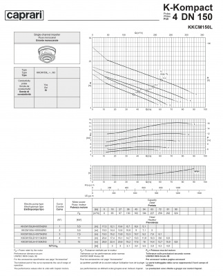 Сухая установка фекального насоса Caprari K-KOMPACT 4 DN 150 KKCM150L Сухая установка фекального насоса Caprari K-KOMPACT 4 DN 150 KKCM150L