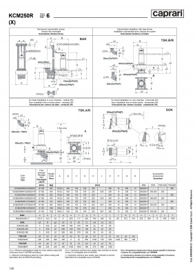 Погружные канализационные элктронасосы Caprari KCM250R(X) Погружные канализационные элктронасосы Caprari KCM250R(X)