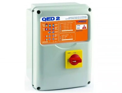 Пульт управления для двух погружных насосов Pedrollo Pedrollo QED 2-TRI Пульт управления для двух погружных насосов Pedrollo Pedrollo QED 2-TRI