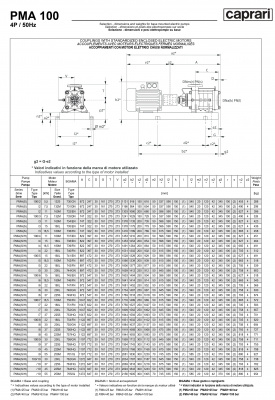 Горизонтальные многоступенчатые насосы высокого давления Caprari PMA 100H 3500 Горизонтальные многоступенчатые насосы высокого давления Caprari PMA 100H 3500