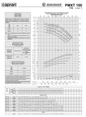 Горизонтальные секционные насосы высокого давления Caprari PMXT 150 1750 из нержавеющей стали Горизонтальные секционные насосы высокого давления Caprari PMXT 150 1750 из нержавеющей стали