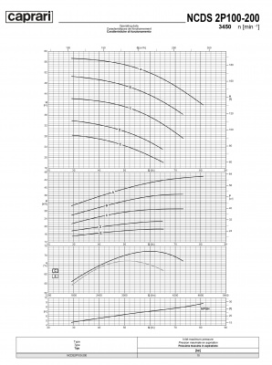 Одноступенчатые горизонтальные центробежные насосы Caprari NCDS 2P100-200 3450 Одноступенчатые горизонтальные центробежные насосы Caprari NCDS 2P100-200 3450