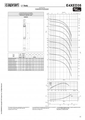 Скважинные насосы Caprari для воды с большим содержанием песка DESERT ENERGY E4XED30 Скважинные насосы Caprari для воды с большим содержанием песка DESERT ENERGY E4XED30