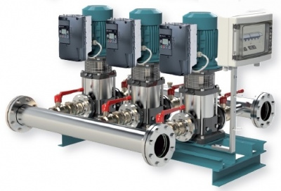 Насосная станция Calpeda BS3F 3 MXV 100-9005-2R/A Насосная станция Calpeda BS3F 3 MXV 100-9005-2R/A