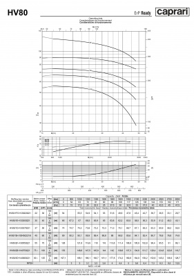 Вертикальные многоступенчатые насосы Caprari HV 80 Вертикальные многоступенчатые насосы Caprari HV 80
