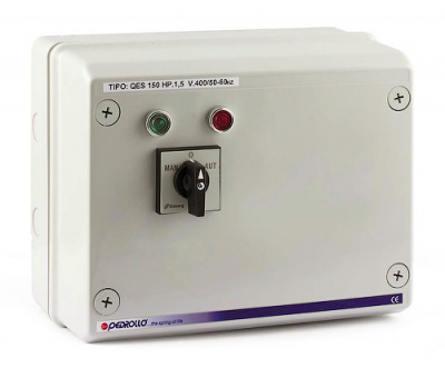 Пульт управления для трехфазных погружных насосов Pedrollo QES 200 Пульт управления для трехфазных погружных насосов Pedrollo QES 200