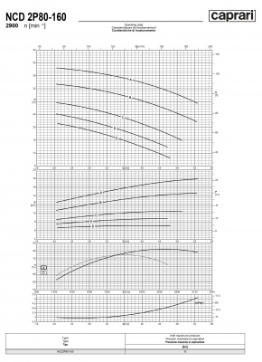 Одноступенчатые горизонтальные центробежные насосы Caprari NCD 2P80-160 2900 Одноступенчатые горизонтальные центробежные насосы Caprari NCD 2P80-160 2900