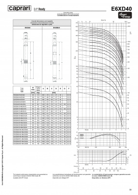 Скважинные насосы Caprari для воды с большим содержанием песка DESERT ENERGY E6XD40 Скважинные насосы Caprari для воды с большим содержанием песка DESERT ENERGY E6XD40
