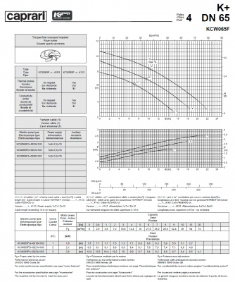 Погружные канализационные элктронасосы Caprari KCW065F Погружные канализационные элктронасосы Caprari KCW065F