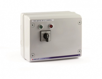 Пульт управления для 4х и 6и дюймовых погружных насосов Pedrollo с датчиками уровня QST 1500 Пульт управления для 4х и 6и дюймовых погружных насосов Pedrollo с датчиками уровня QST 1500