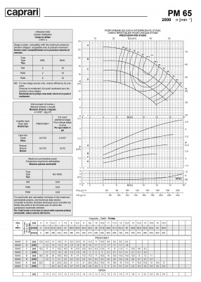 Горизонтальные многоступенчатые насосы высокого давления Caprari PM 65 2000 Горизонтальные многоступенчатые насосы высокого давления Caprari PM 65 2000
