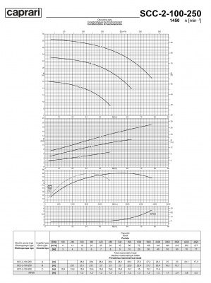 Горизонтальные насосы двустороннего входа Caprari SCC-2-100-250 1450 Горизонтальные насосы двустороннего входа Caprari SCC-2-100-250 1450