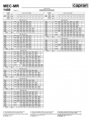 Горизонтальные многоступенчатые насосы Caprari MEC-MR 1450 Горизонтальные многоступенчатые насосы Caprari MEC-MR 1450