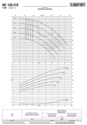 Одноступенчатые горизонтальные центробежные насосы Caprari NC 125-315 1450 Одноступенчатые горизонтальные центробежные насосы Caprari NC 125-315 1450