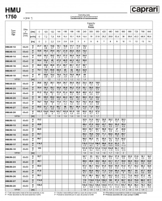 Горизонтальные секционные насосы высокого давления Caprari NMU 1750 Горизонтальные секционные насосы высокого давления Caprari NMU 1750