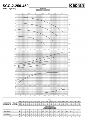 Горизонтальные насосы двустороннего входа Caprari SCC-2-250-450 1450 Горизонтальные насосы двустороннего входа Caprari SCC-2-250-450 1450