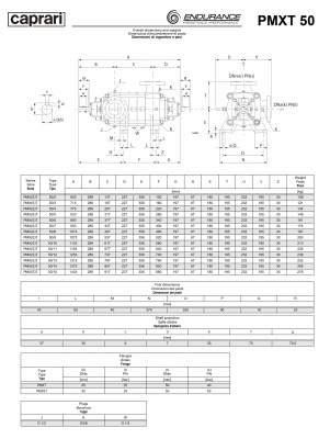 Горизонтальные секционные насосы высокого давления Caprari PMXT 50 2900 из нержавеющей стали Горизонтальные секционные насосы высокого давления Caprari PMXT 50 2900 из нержавеющей стали