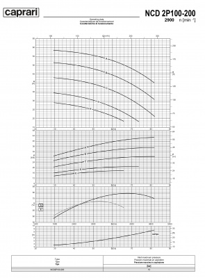Одноступенчатые горизонтальные центробежные насосы Caprari NCD 2P100-200 2900 Одноступенчатые горизонтальные центробежные насосы Caprari NCD 2P100-200 2900