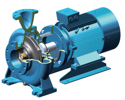 Поверхностный одноступенчатый насос Calpeda NMS4 125/400B/A Поверхностный одноступенчатый насос Calpeda NMS4 125/400B/A