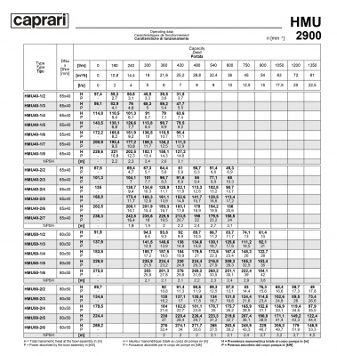 Горизонтальные секционные насосы высокого давления Caprari NMU 2900 Горизонтальные секционные насосы высокого давления Caprari NMU 2900