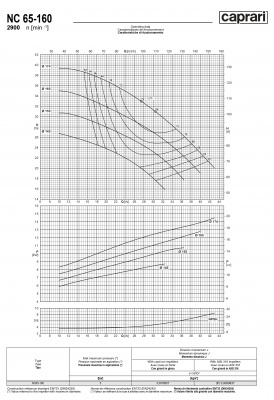 Одноступенчатые горизонтальные центробежные насосы Caprari NC 65-160 2900 Одноступенчатые горизонтальные центробежные насосы Caprari NC 65-160 2900