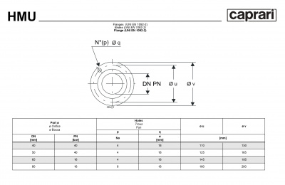 Горизонтальные секционные насосы высокого давления Caprari NMU 2400 Горизонтальные секционные насосы высокого давления Caprari NMU 2400