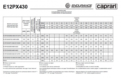 Скважинные насосы Caprari E12PX430 из нержавеющей стали Скважинные насосы Caprari E12PX430 из нержавеющей стали