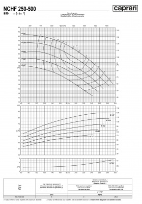 Одноступенчатые горизонтальные центробежные насосы Caprari NCHF 250-500 950 Одноступенчатые горизонтальные центробежные насосы Caprari NCHF 250-500 950