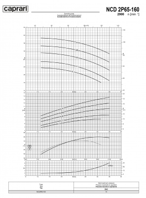 Одноступенчатые горизонтальные центробежные насосы Caprari NCD 2P65-160 2900 Одноступенчатые горизонтальные центробежные насосы Caprari NCD 2P65-160 2900
