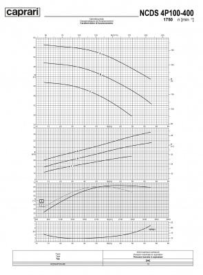 Одноступенчатые горизонтальные центробежные насосы Caprari NCDS 4P100-400 1750 Одноступенчатые горизонтальные центробежные насосы Caprari NCDS 4P100-400 1750