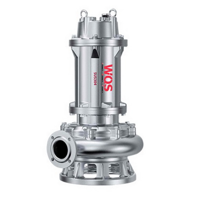 Погружной насос для сточных вод из нержавеющей стали AISI 304 с незасоряемым рабочим колесом Fancy 65WQ30-60-15S Погружной насос для сточных вод из нержавеющей стали AISI 304 с незасоряемым рабочим колесом Fancy 65WQ30-60-15S