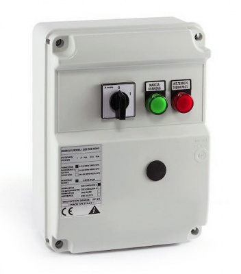 Пульт управления для однофазных дренажных насосов Pedrollo QES 300 MONO Пульт управления для однофазных дренажных насосов Pedrollo QES 300 MONO