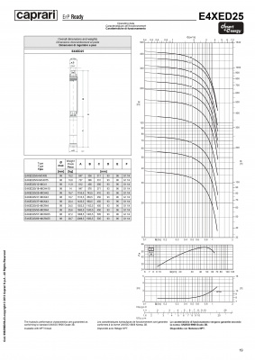 Скважинные насосы Caprari для воды с большим содержанием песка DESERT ENERGY E4XED25 Скважинные насосы Caprari для воды с большим содержанием песка DESERT ENERGY E4XED25