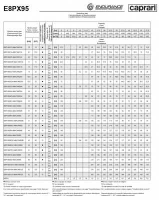 Скважинные насосы Caprari E8PX95 из нержавеющей стали Скважинные насосы Caprari E8PX95 из нержавеющей стали