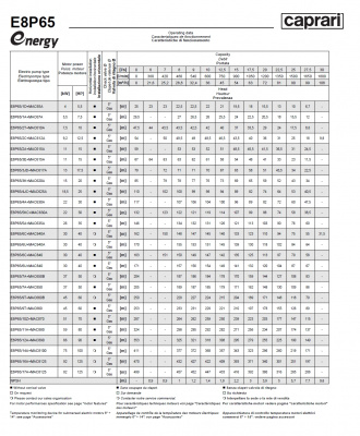 Погружные электродвигатели Caprari MAC E8P65 Погружные электродвигатели Caprari MAC E8P65