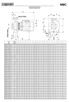 Поверхностные одноступенчатые консольно-моноблочные насосы Caprari NMC 80 2P Поверхностные одноступенчатые консольно-моноблочные насосы Caprari NMC 80 2P