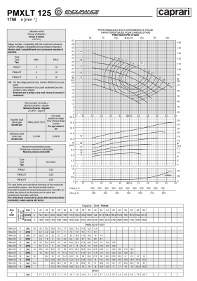 Горизонтальные секционные насосы высокого давления Caprari PMXLT 125 1750 из нержавеющей стали Горизонтальные секционные насосы высокого давления Caprari PMXLT 125 1750 из нержавеющей стали